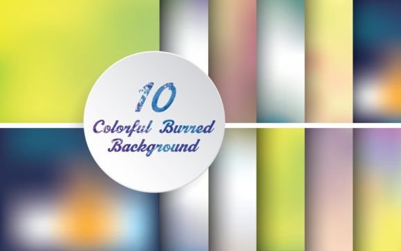 Colorful Blurred Pop Abstract Background: Your New Design Secret Weapon