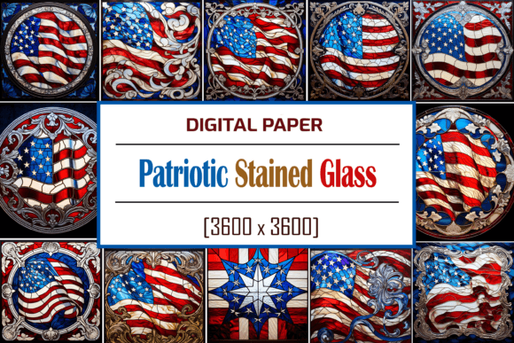 Crafting a Powerful Brand Identity with Patriotic Stained Glass