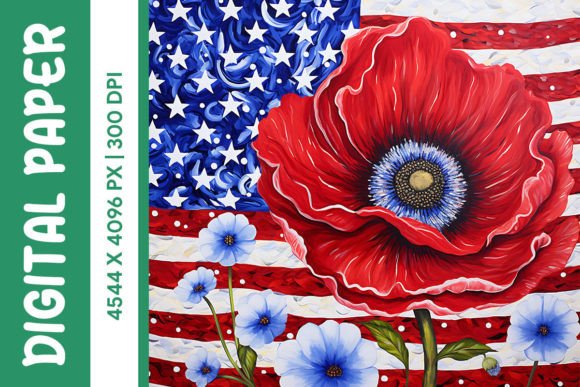 Independence Poppy: A Bold Design Asset for Modern Creators