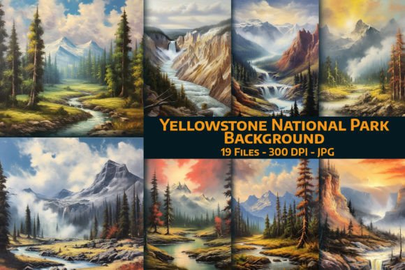 Yellowstone National Park Background: The Essential Design Asset